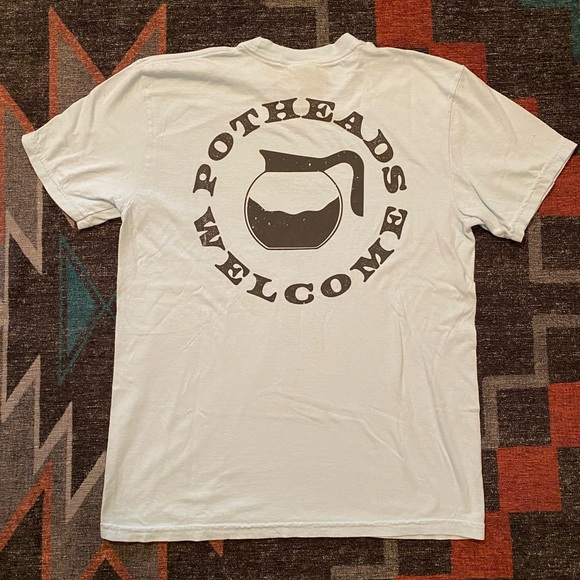 POTHEADS WELCOME CHAMBRAY TSHIRT - Picture 2 of 2